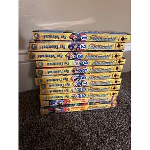Megaman NT Warrior Manga Volumes 1-9 And 11,12 Missing Vol 10 Anime Books